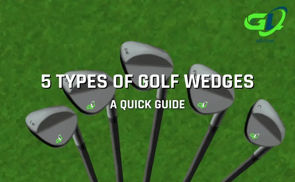 types of golf wedges
