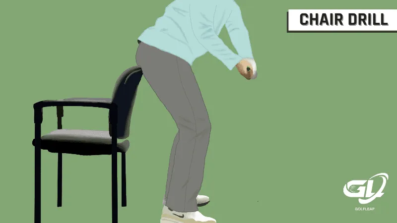 how to practice golf posture at home