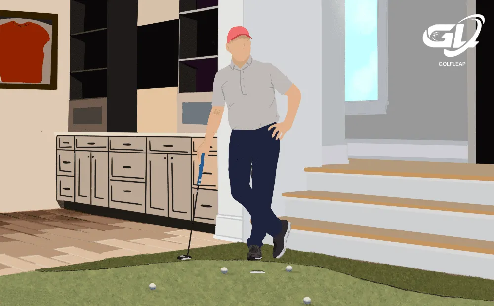How to Practice Golf at home landing