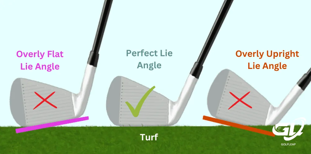Lie Angle for Golf Clubs to determine club length