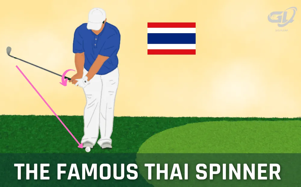 The Thai Spinner Golf Shot