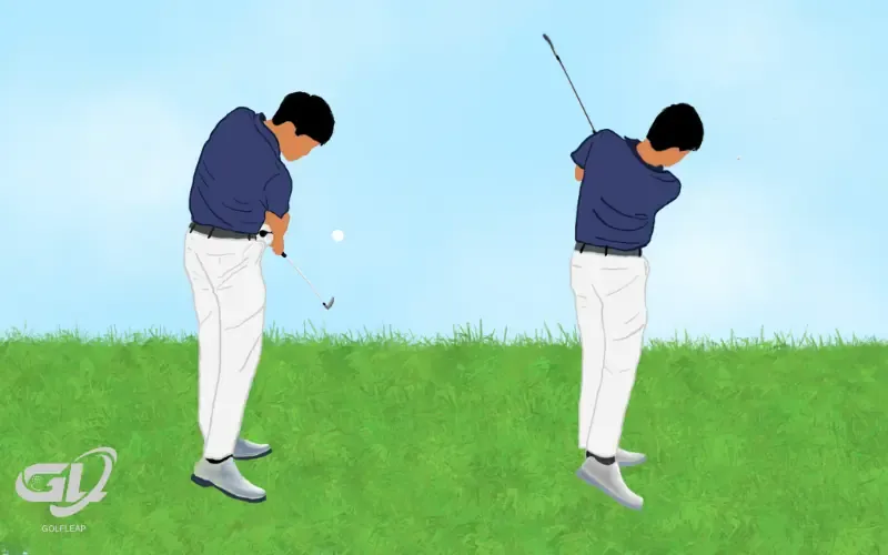 Trailing Shoulder and Chest Drives Toward Your Target Moving Your Head With it